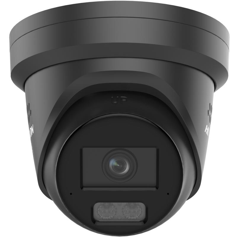 Hikvision 8MP ColorVu 3.0 Outdoor Turret Camera, Hybrid LED/IR, IP67, 2.8mm, Black