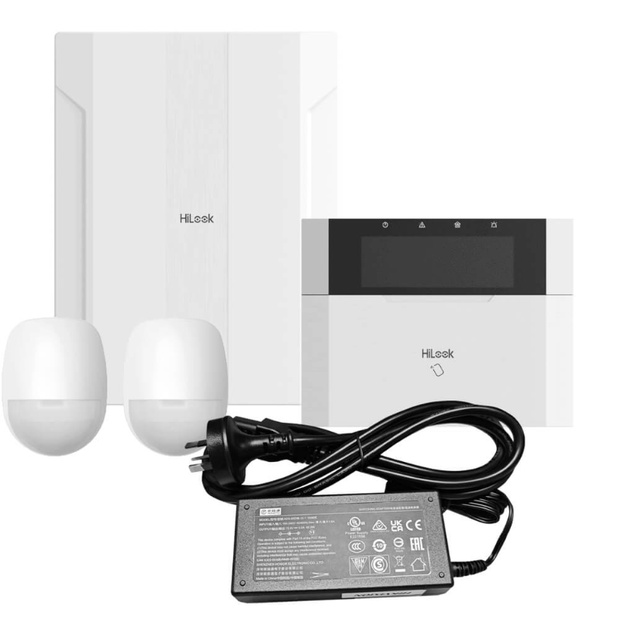 Hilook Alarm Kit, 1x HIL-ALARM-KIT1, 1x HIL-ALARM-POWER, 1x CSD-1200