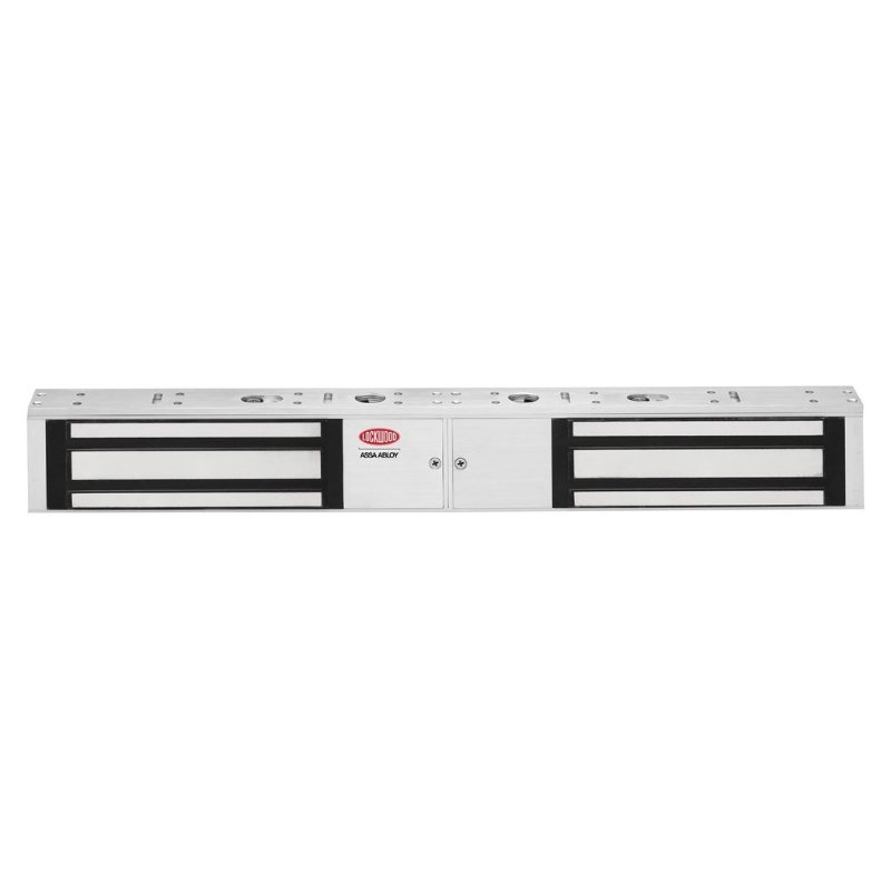 Lockwood EMZ4-DM Mini Mag, 560kg, Double, Monitored, PTL, Surface Mount, 12/24V DC