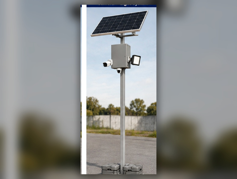 Illustrative camera and lighting Sectronics configuration